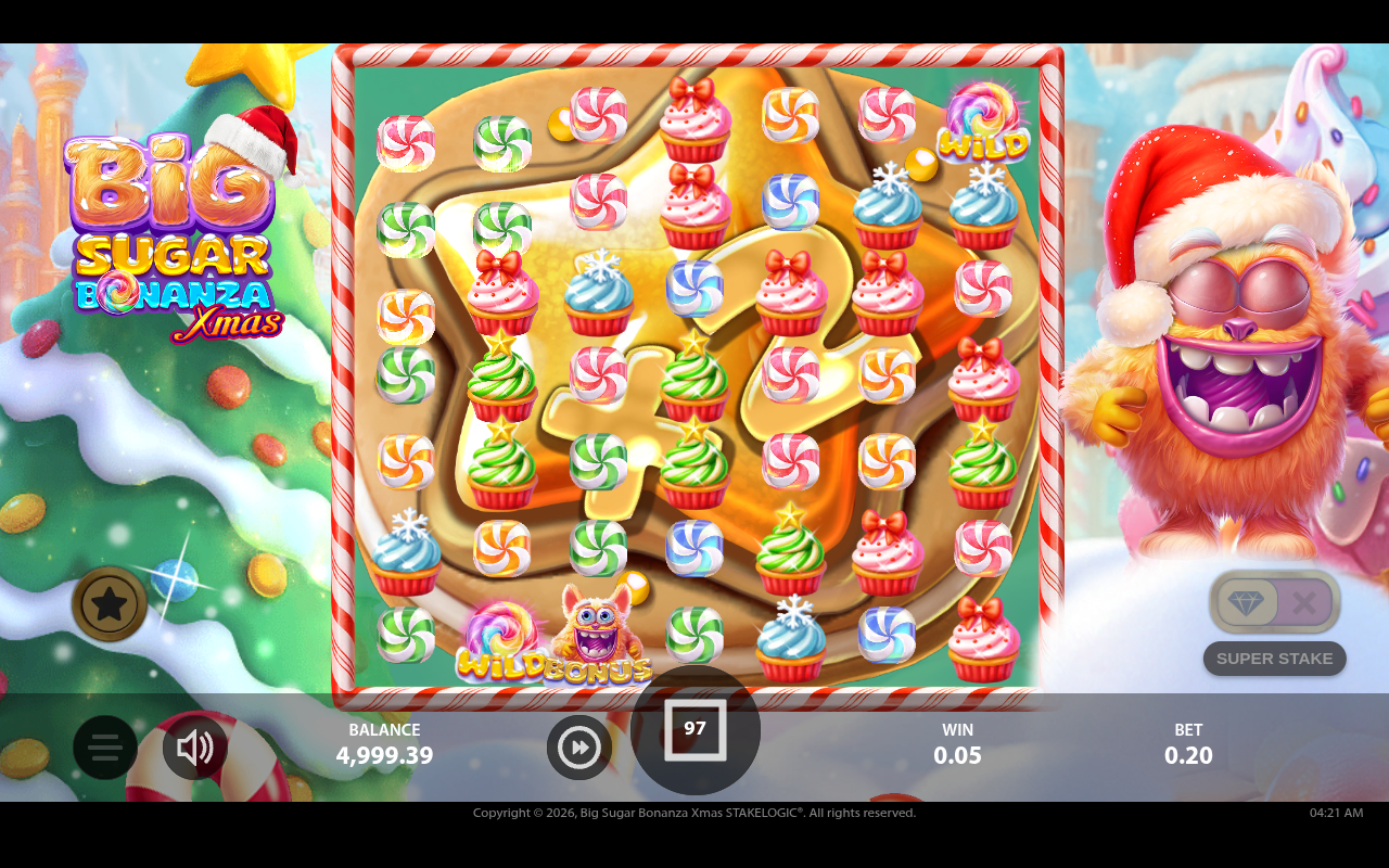 Big Sugar Bonanza Xmas gameplay