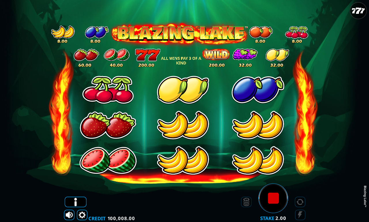 Blazing Lake gameplay