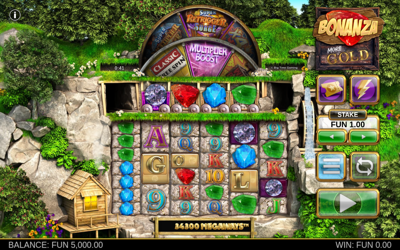 Bonanza More Gold base game