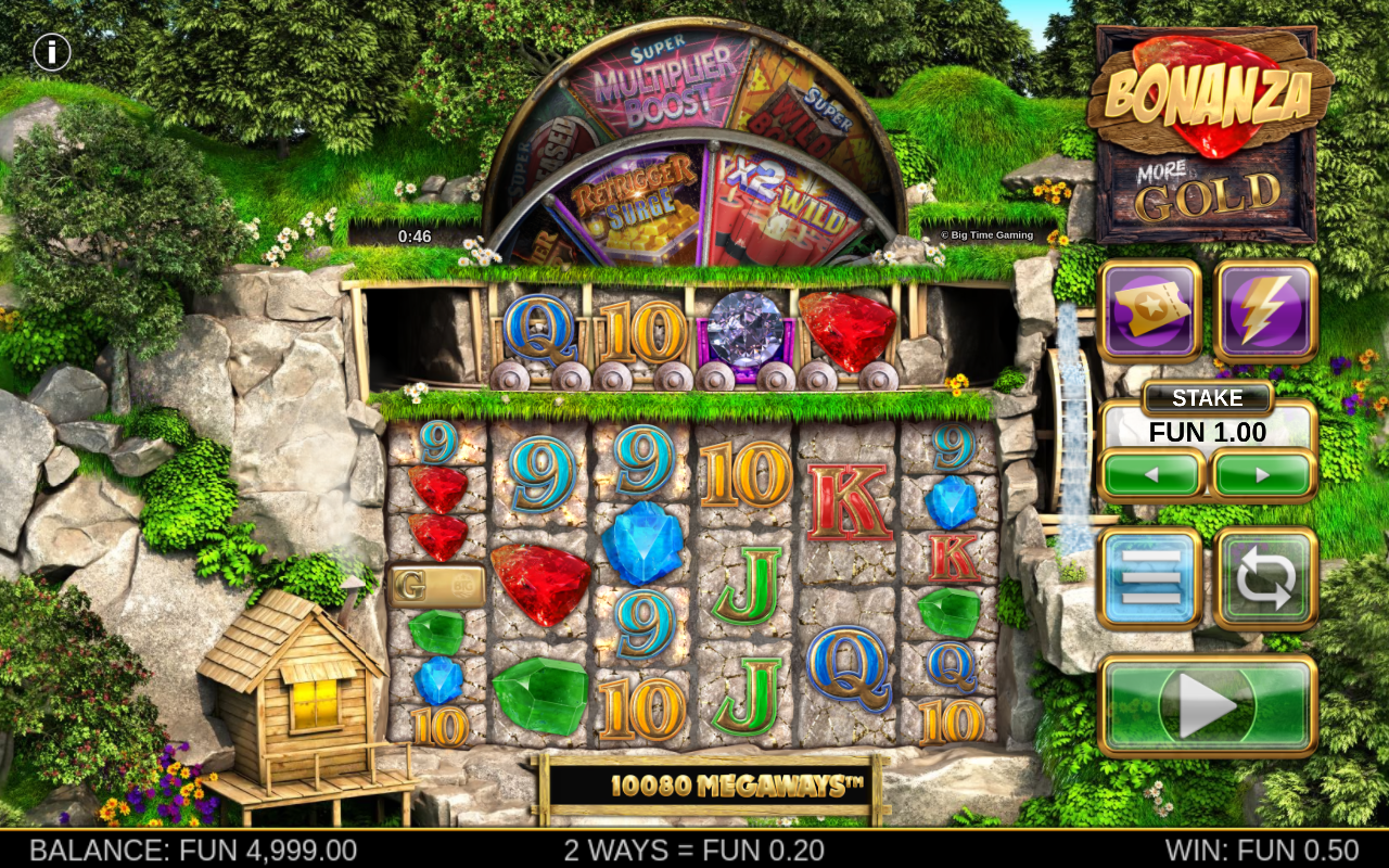 Bonanza More Gold gameplay