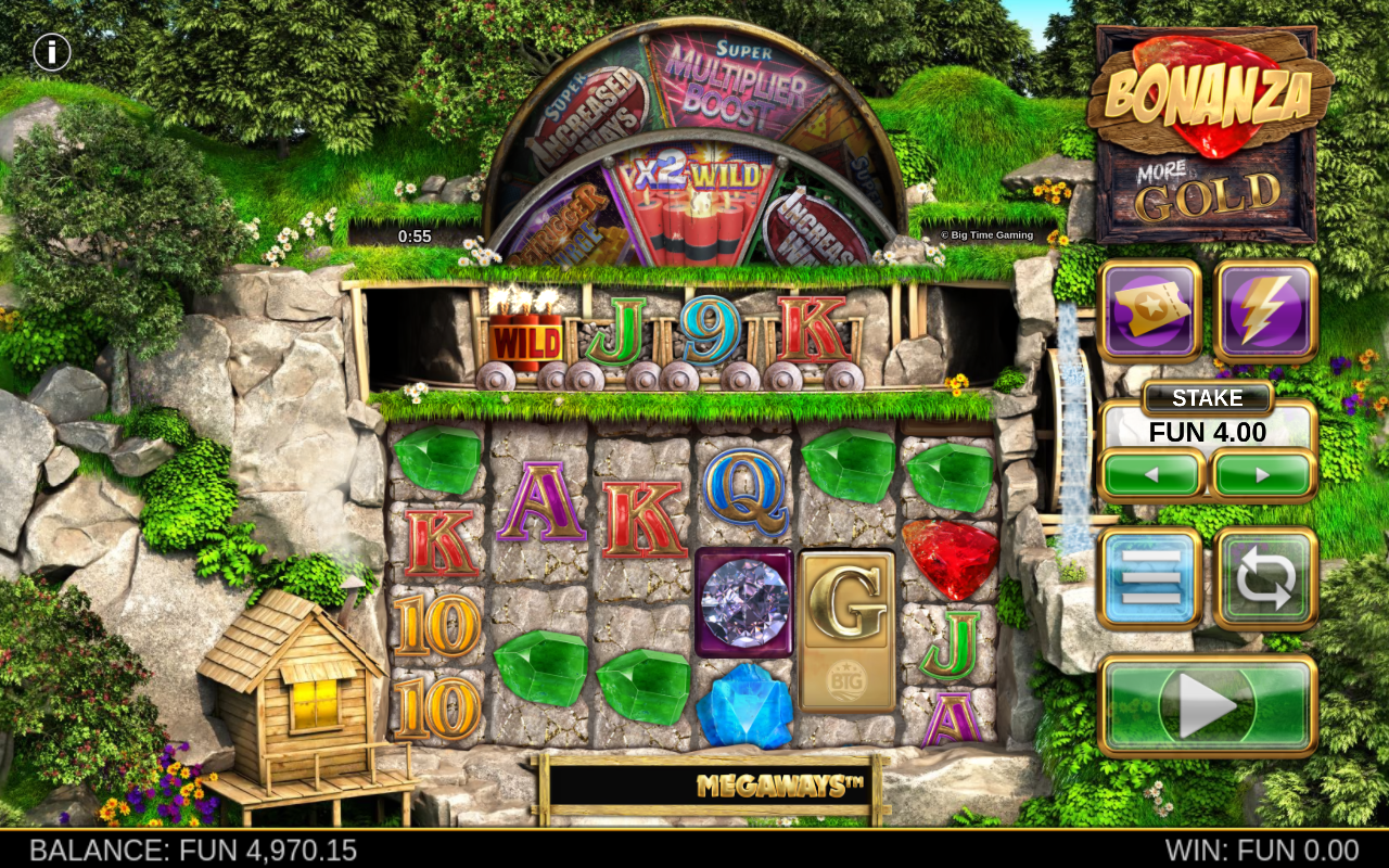 Bonanza More Gold gameplay
