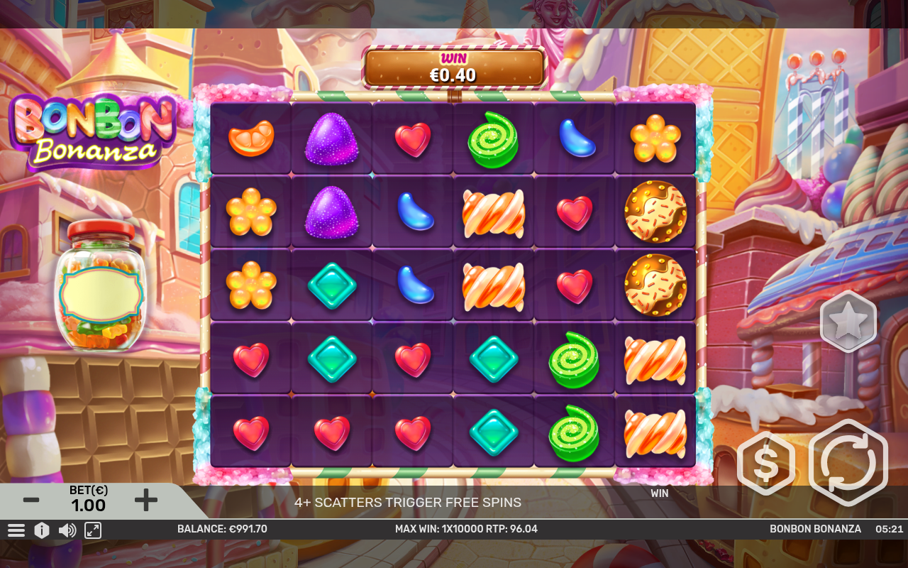 Bonbon Bonanza gameplay