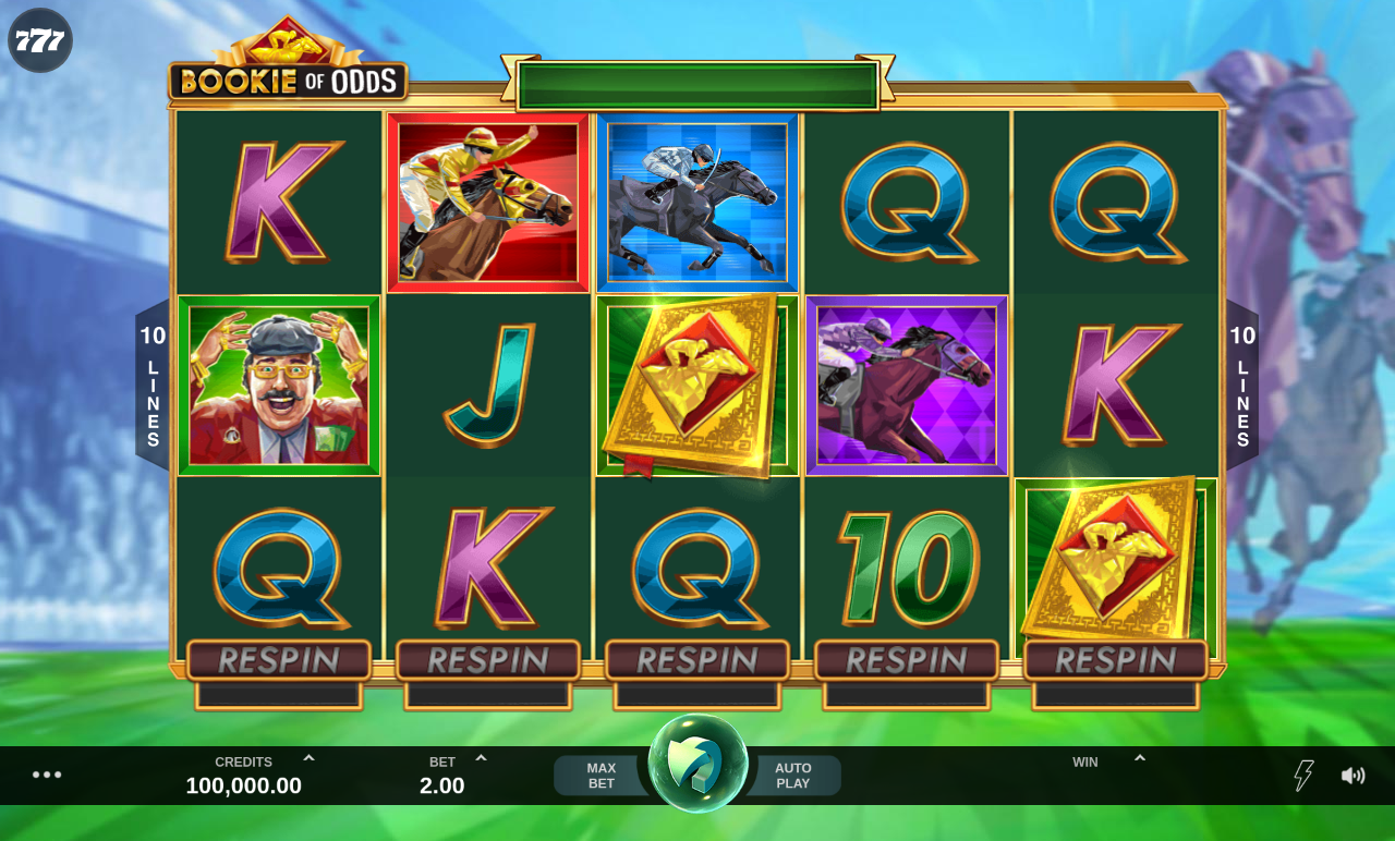Bookie of Odds base game