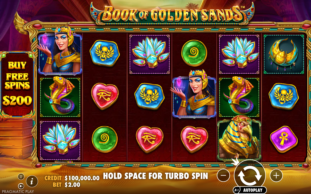 Book of Golden Sands base game
