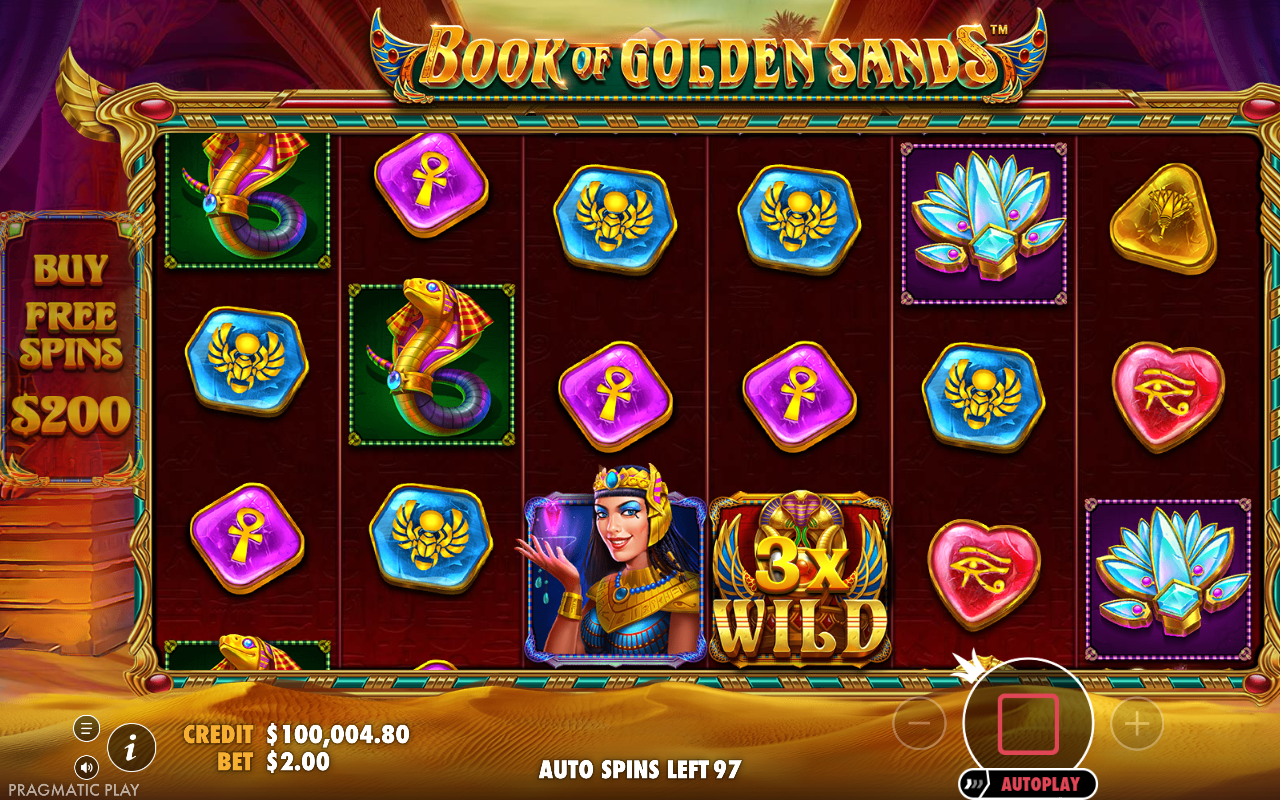 Book of Golden Sands gameplay
