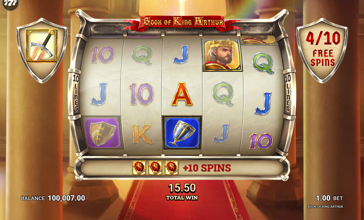 Book of King Arthur gameplay