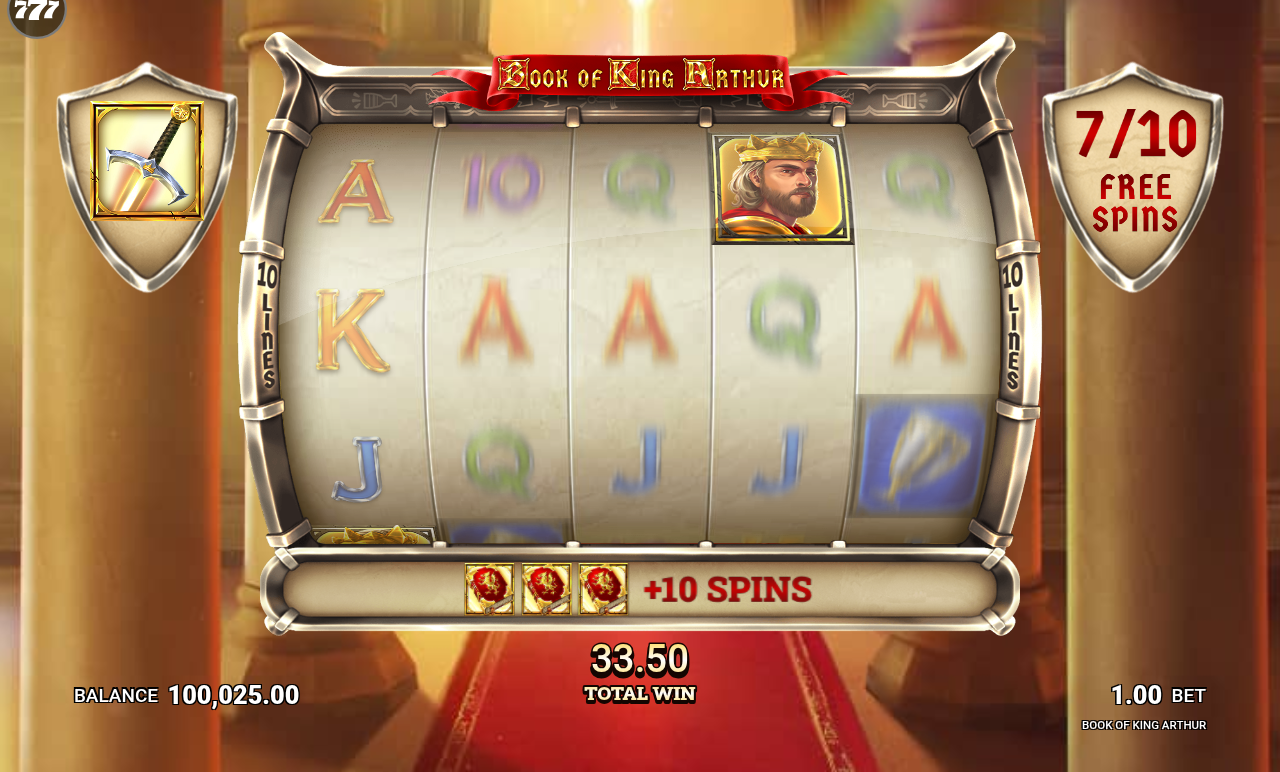 Book of King Arthur gameplay
