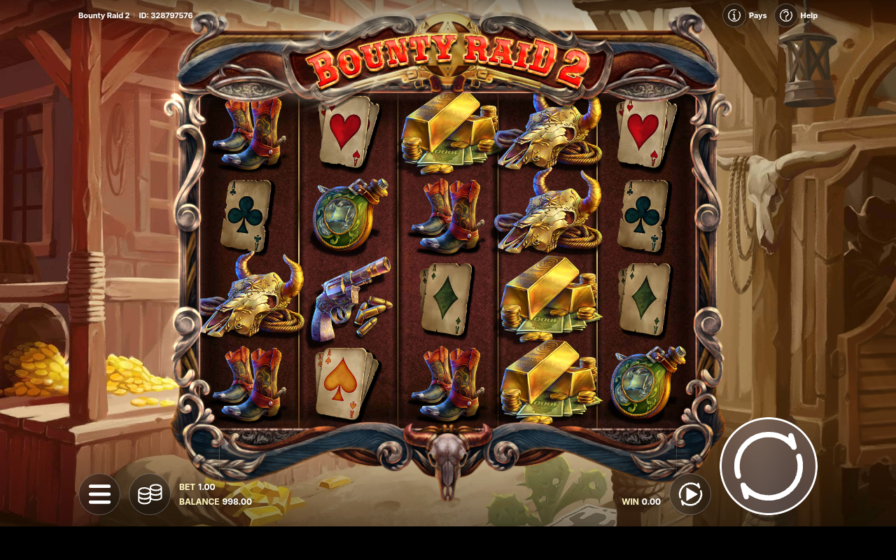 Bounty Raid 2 Bounty Hunter bonus round
