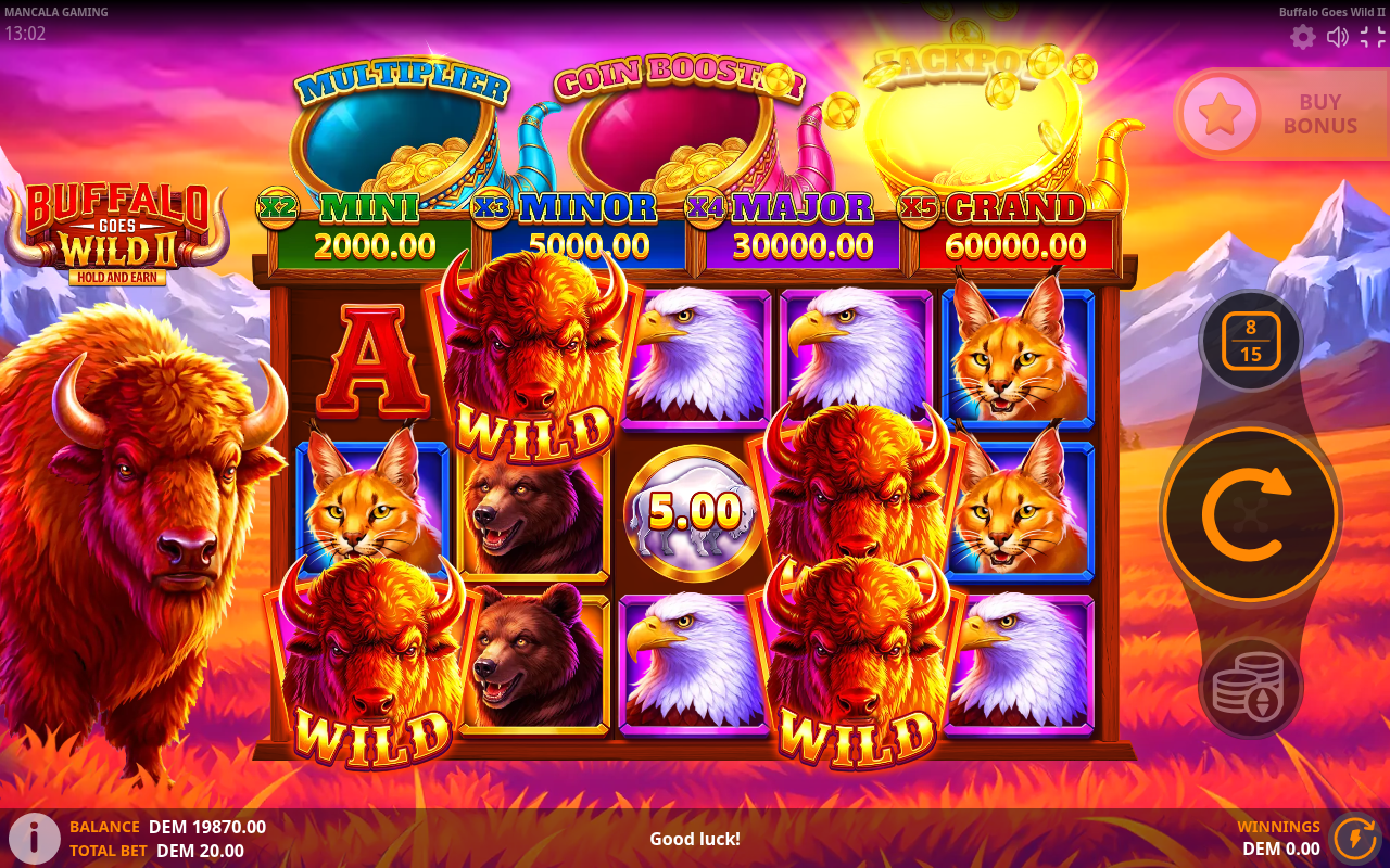 Buffalo Goes Wild 2 gameplay