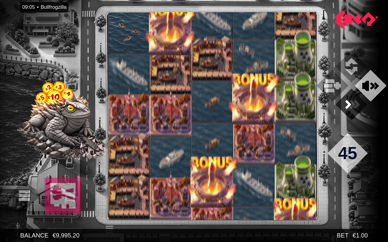 Bullfrogzilla base game