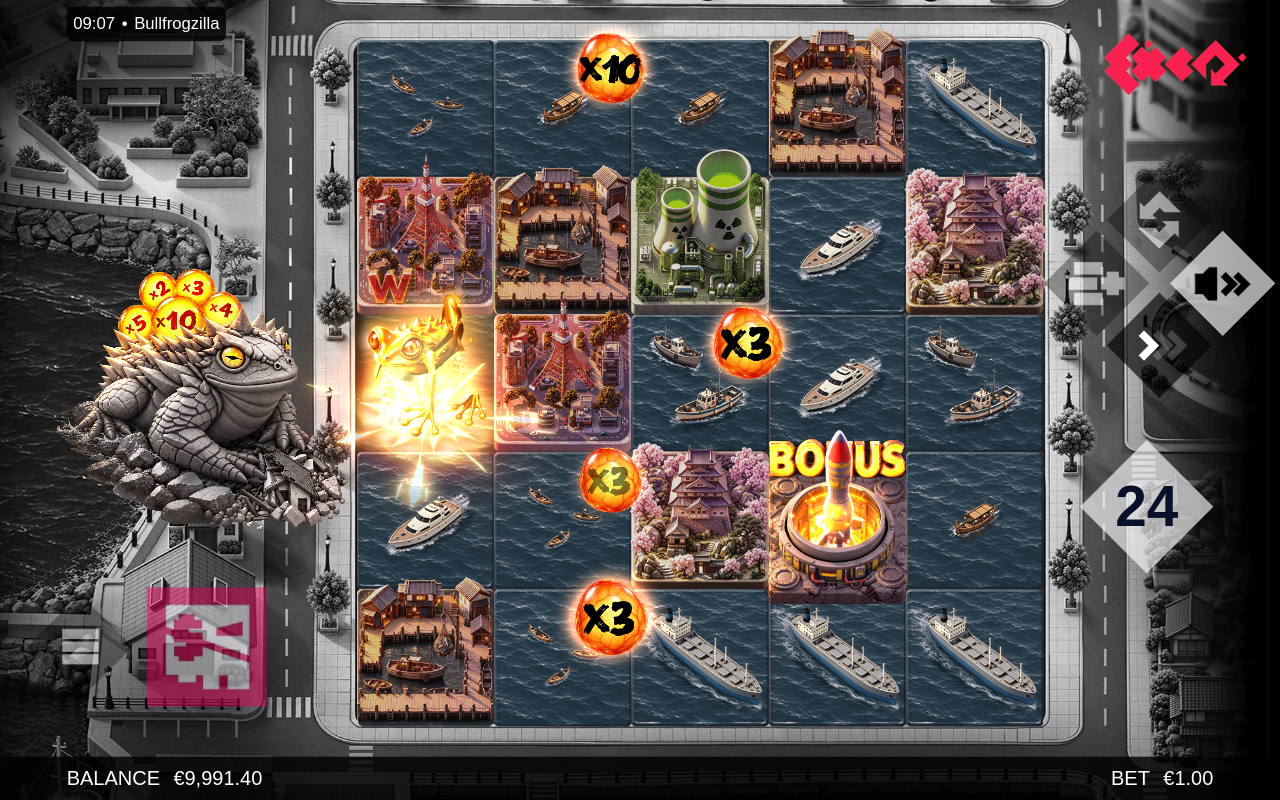 Bullfrogzilla gameplay