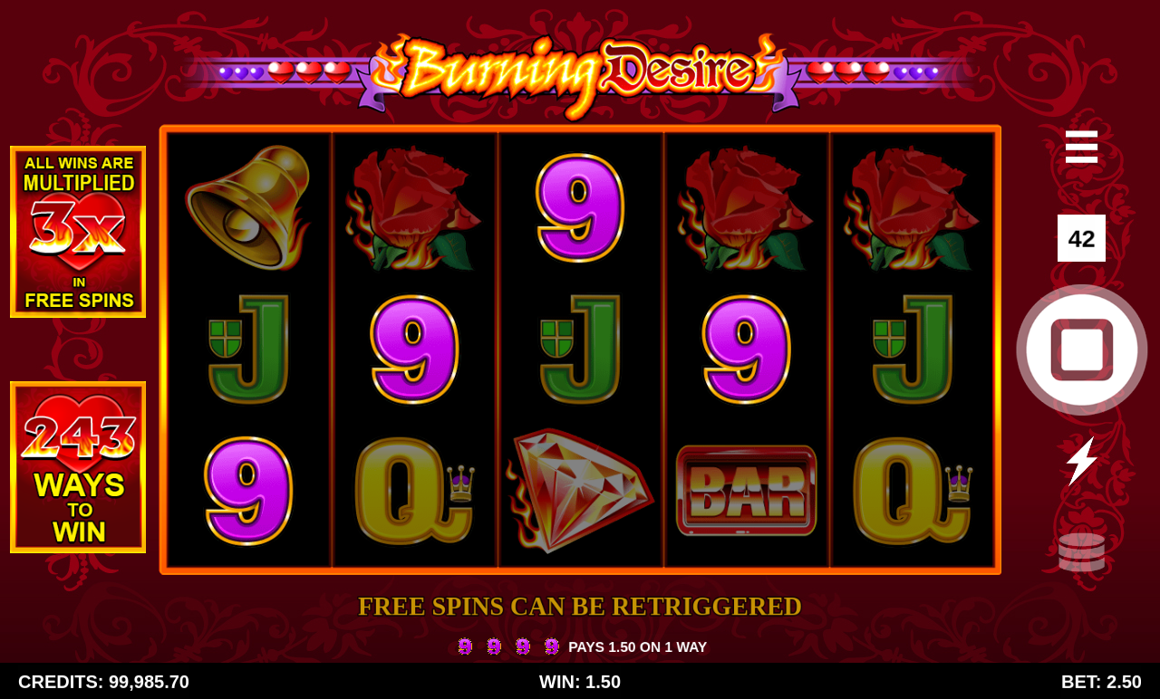 Burning Desire gameplay