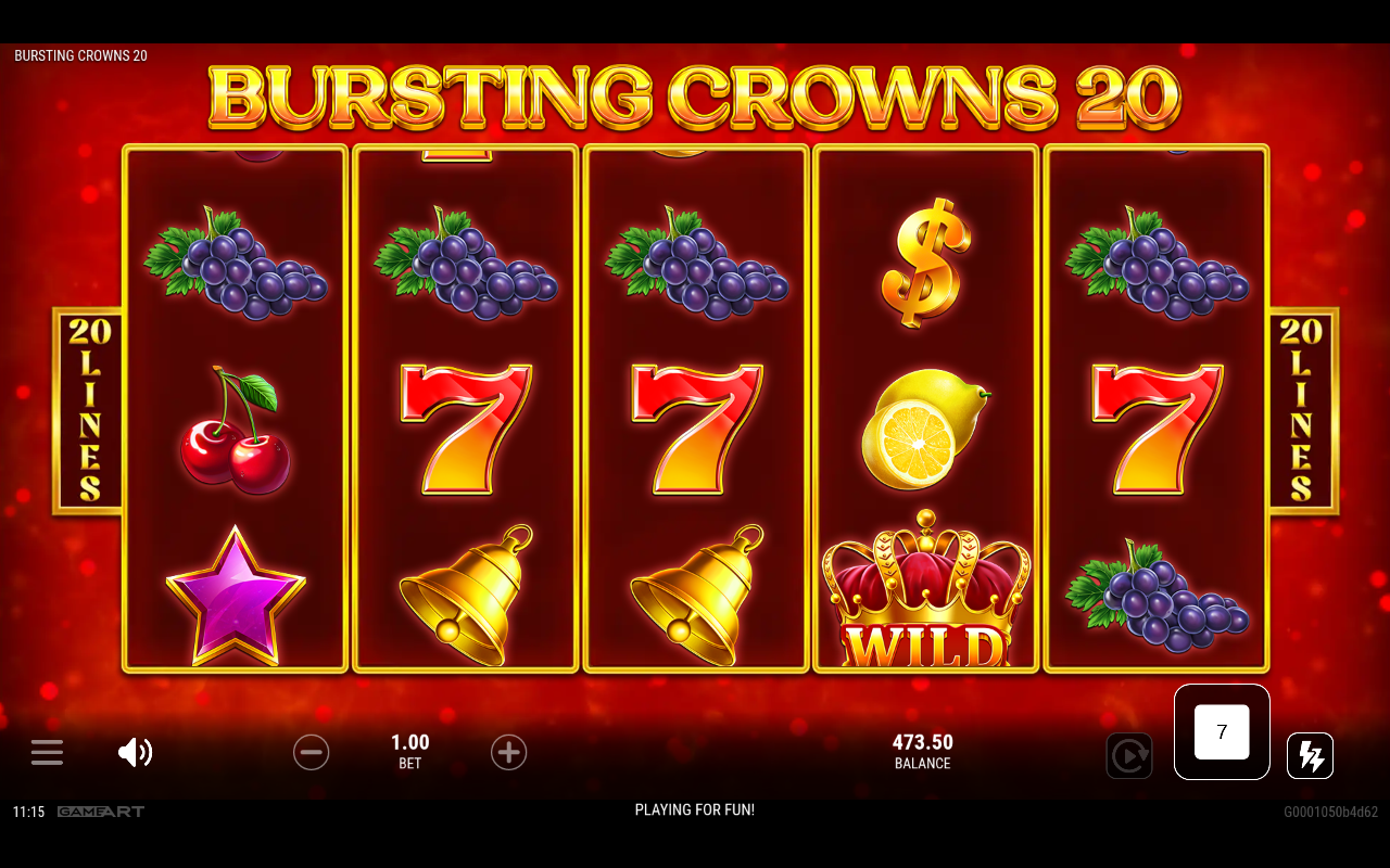 Bursting Crowns 20 gameplay