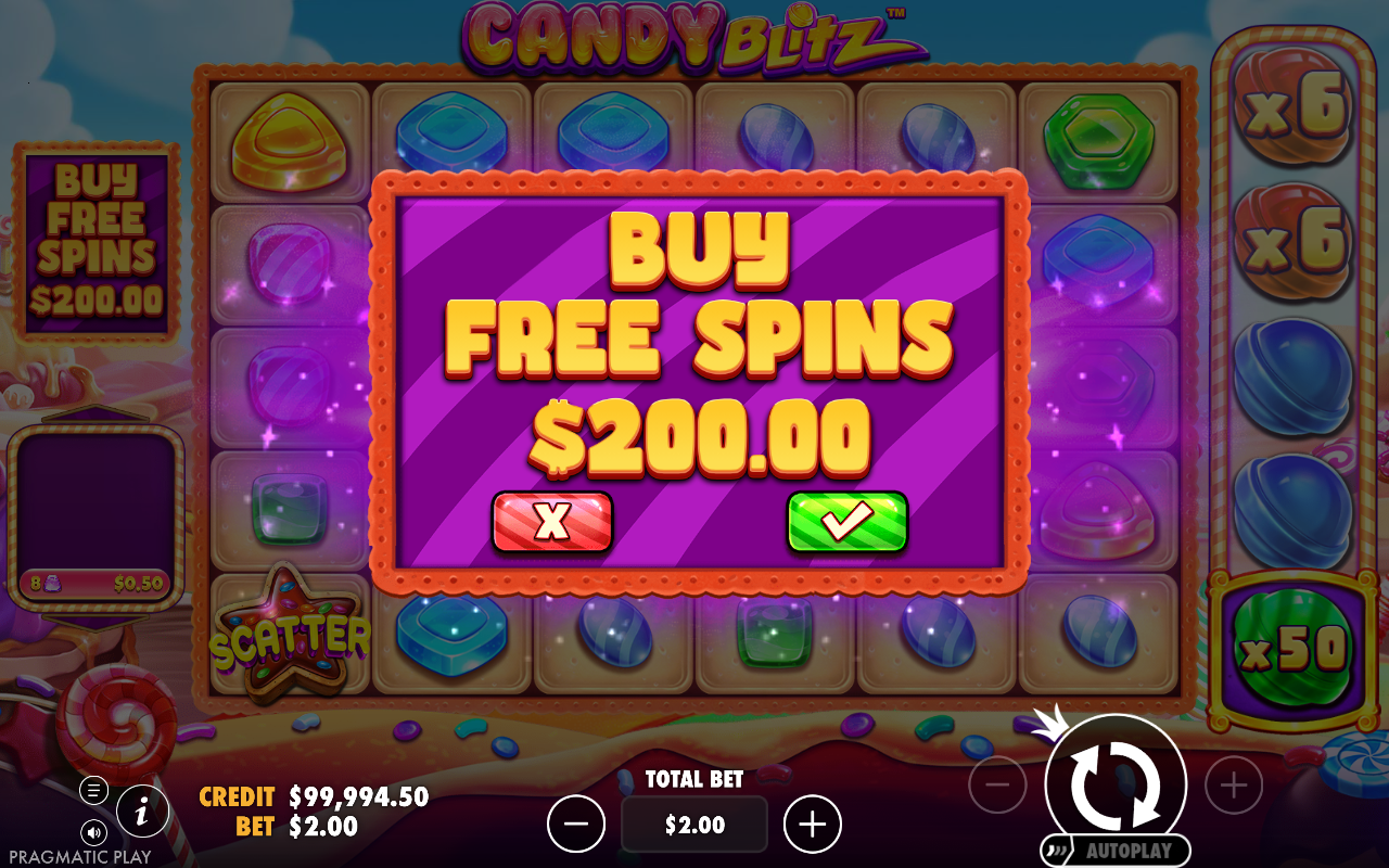 Candy Blitz bonus buy