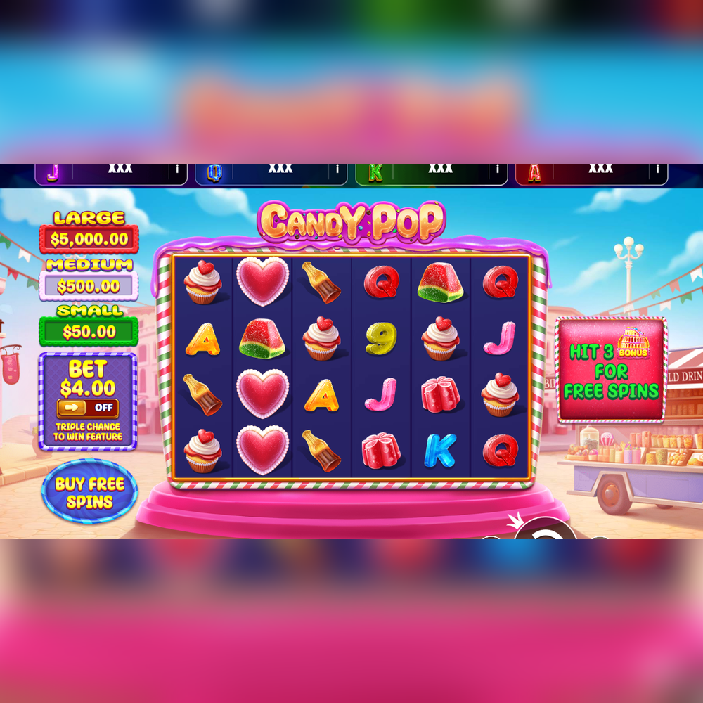 Play Candy POP - Brasil Jackpot Slot Game