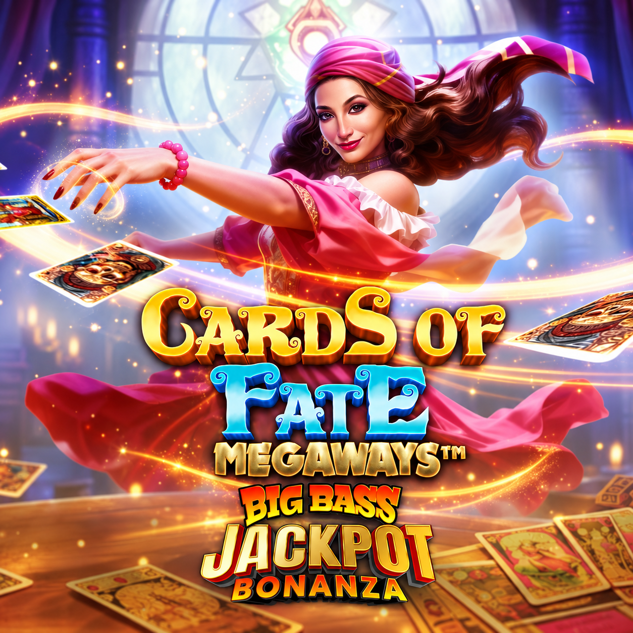 Play Cards of Fate Megaways - Big Bass Jackpot Bonanza Slot Game