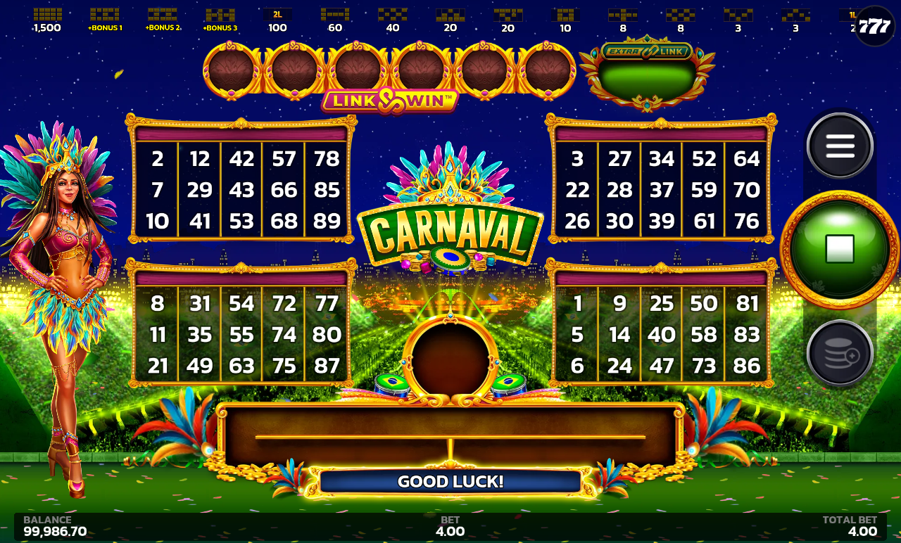 Carnaval Link&Win gameplay