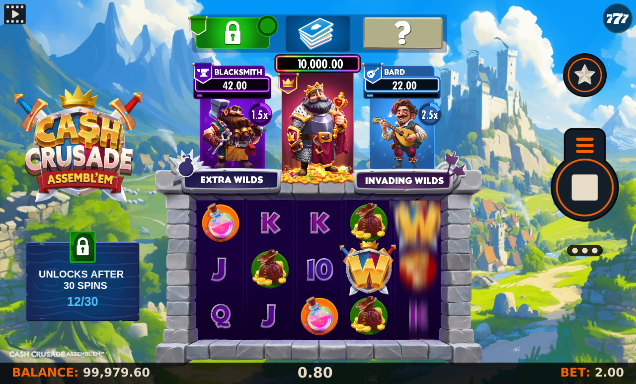 Cash Crusade ASSEMBL'EM gameplay