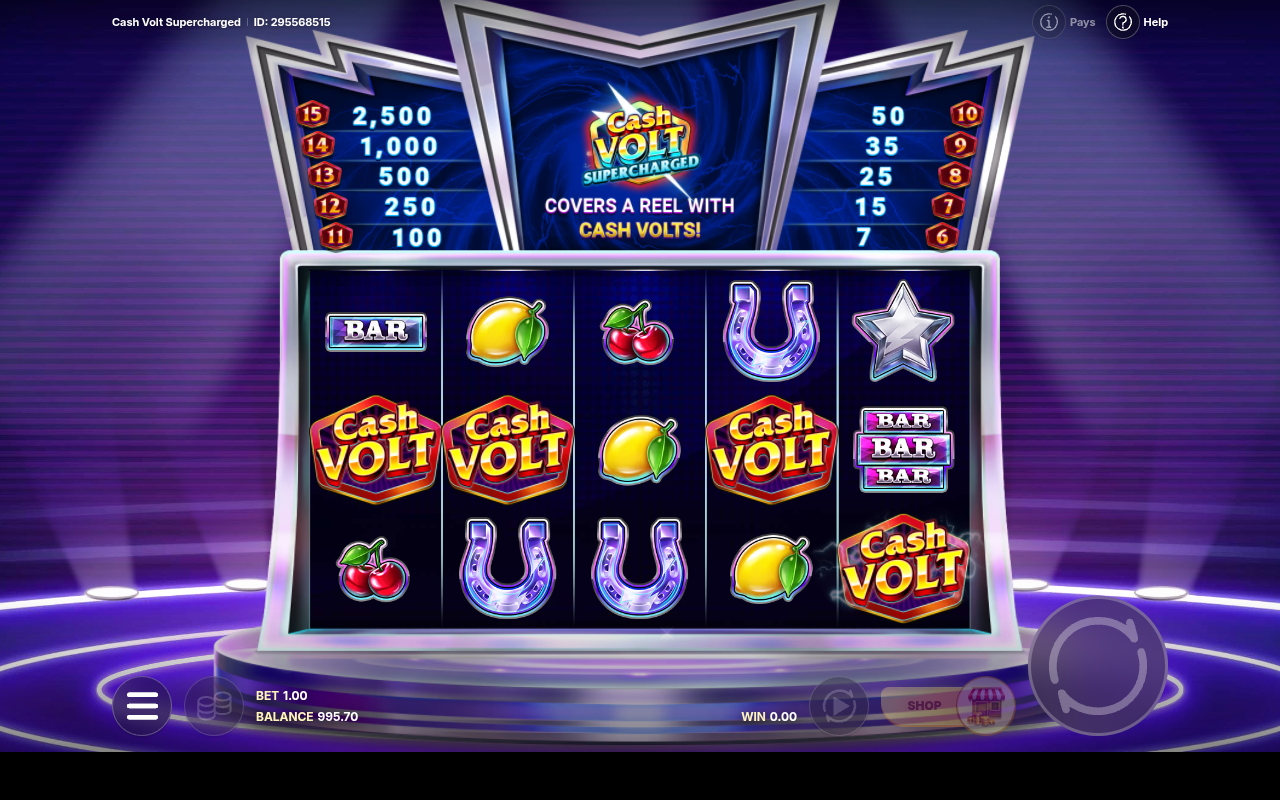 Cash Volt Supercharged gameplay