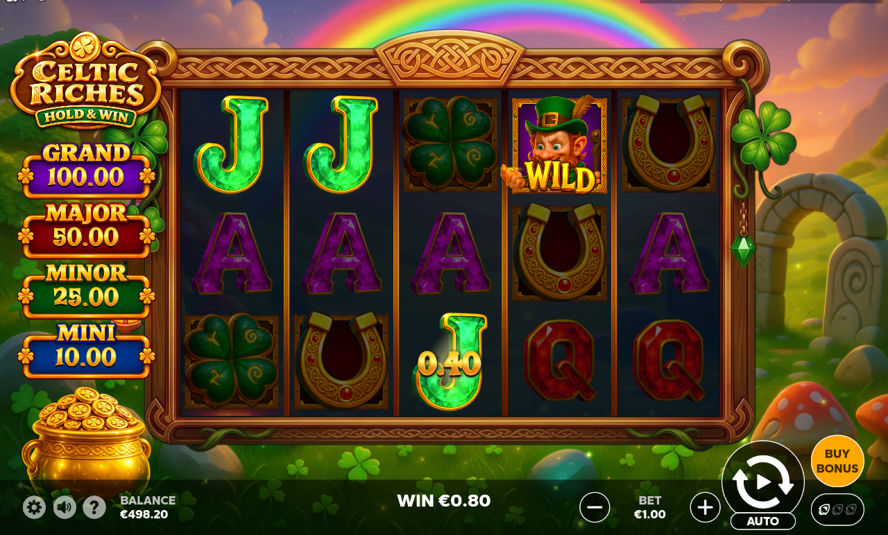 Celtic Riches gameplay