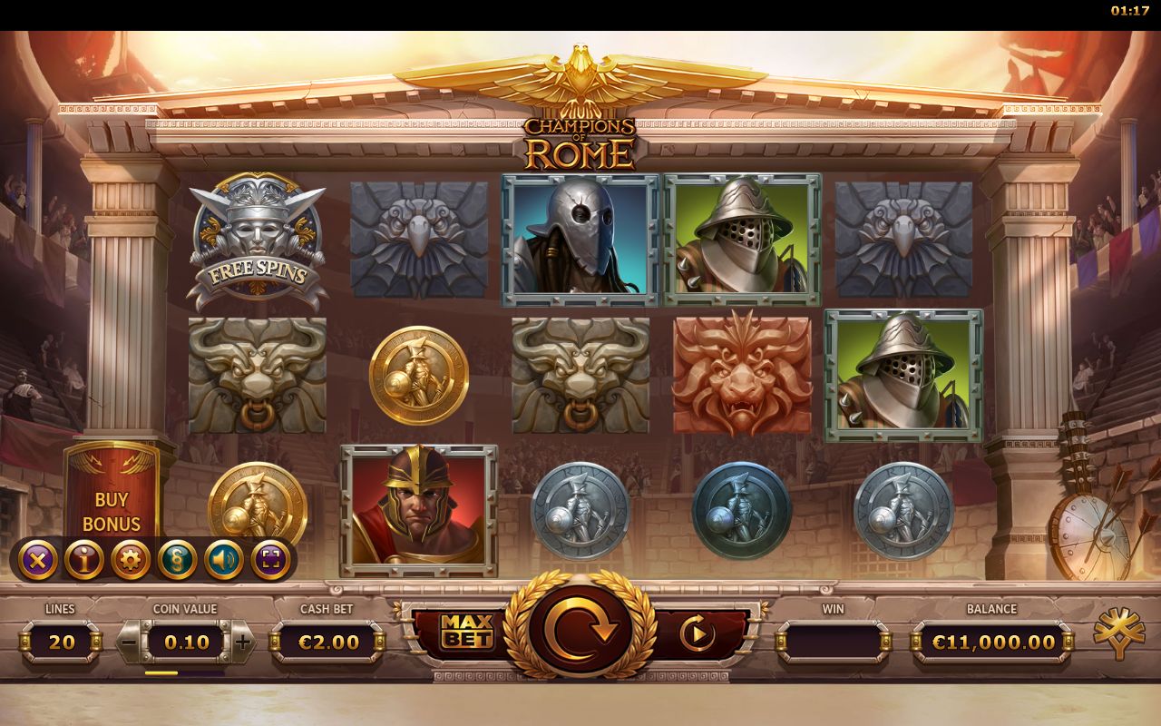 Champions of Rome base game