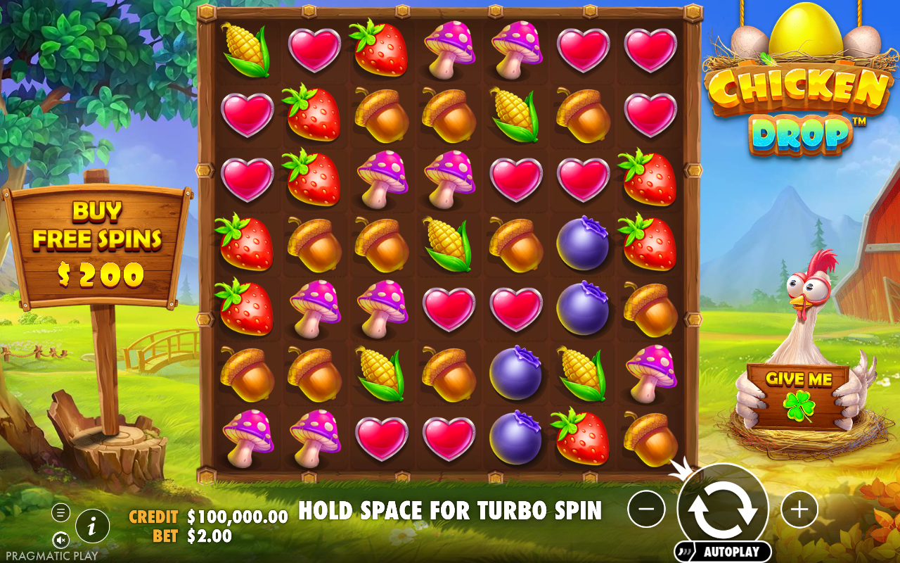 Chicken Drop base game