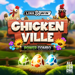 Chickenville POWER COMBO slot by All For One Studios