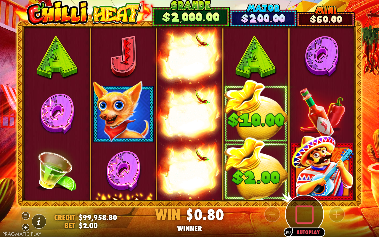 Chilli Heat gameplay