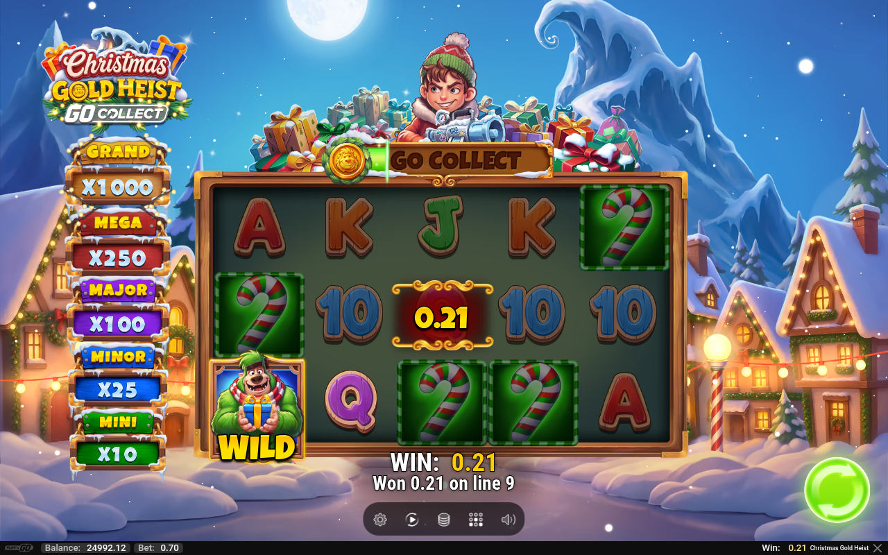 Christmas Gold Heist gameplay