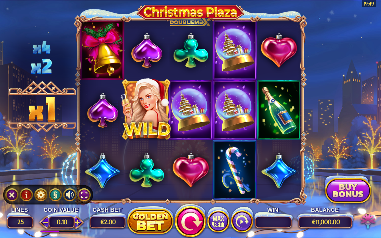 Christmas Plaza DoubleMax base game