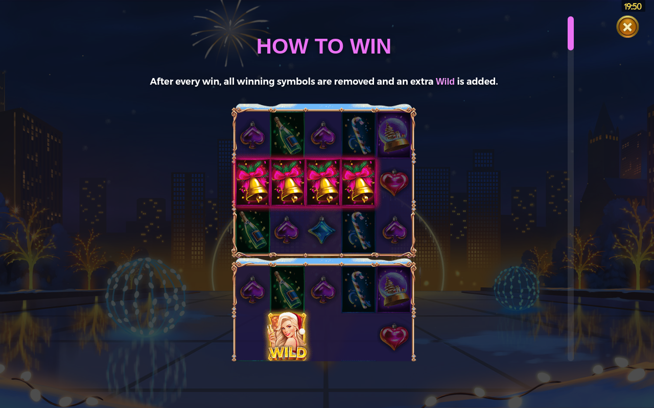 Christmas Plaza DoubleMax information screen