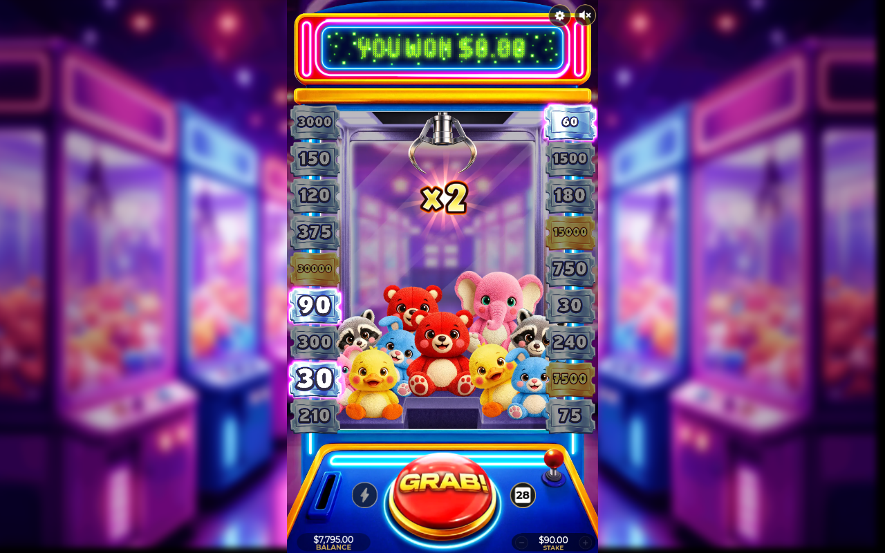 Claw Machine gameplay