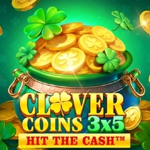 Clover Coins 3x5 slot game logo