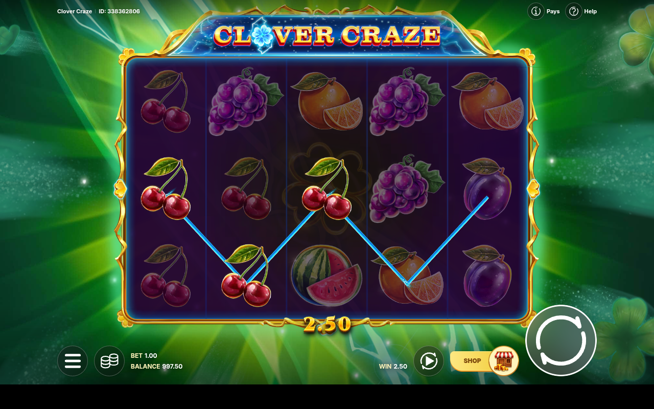 Clover Craze gameplay