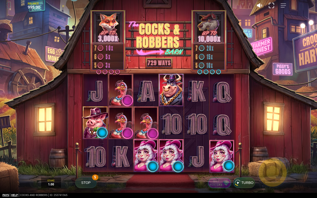 Cocks & Robbers gameplay
