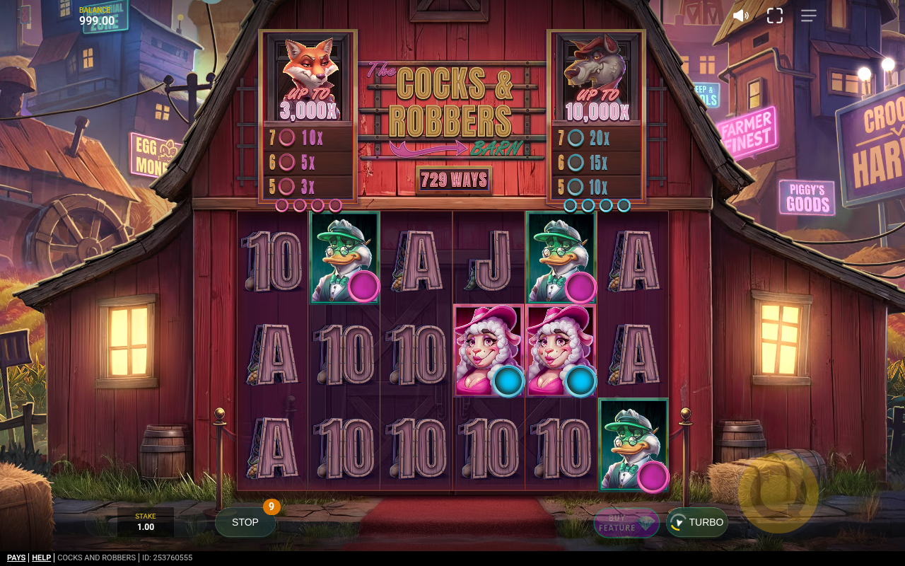 Cocks & Robbers gameplay