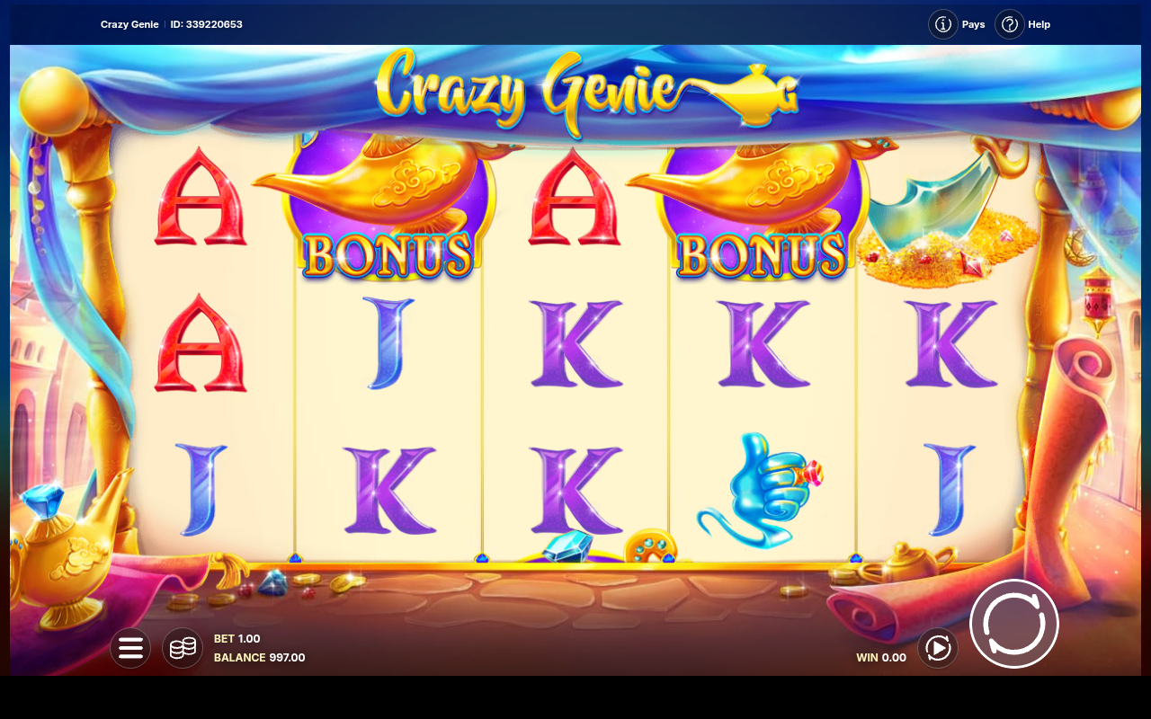 Crazy Genie gameplay