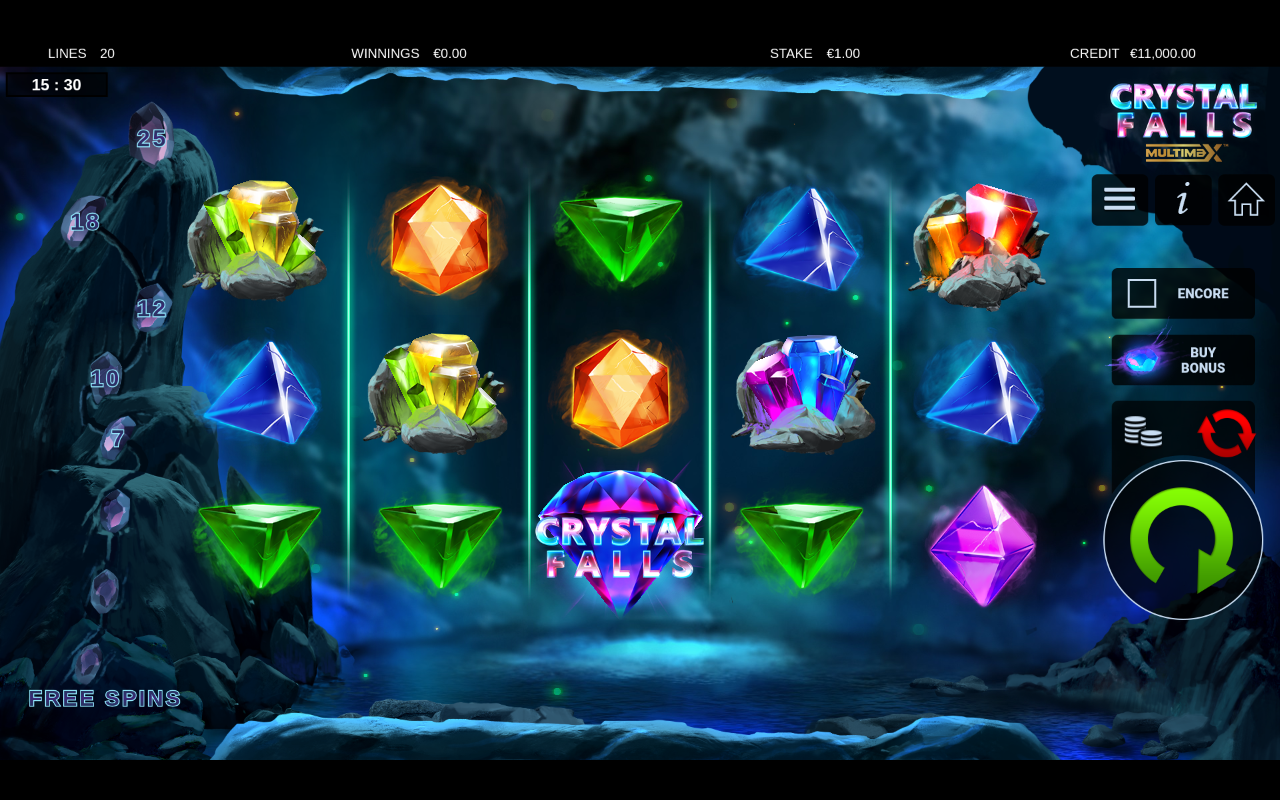 Crystal Falls MultiMax base game