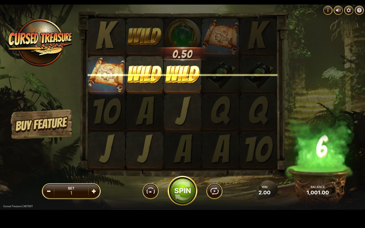 Cursed Treasure gameplay