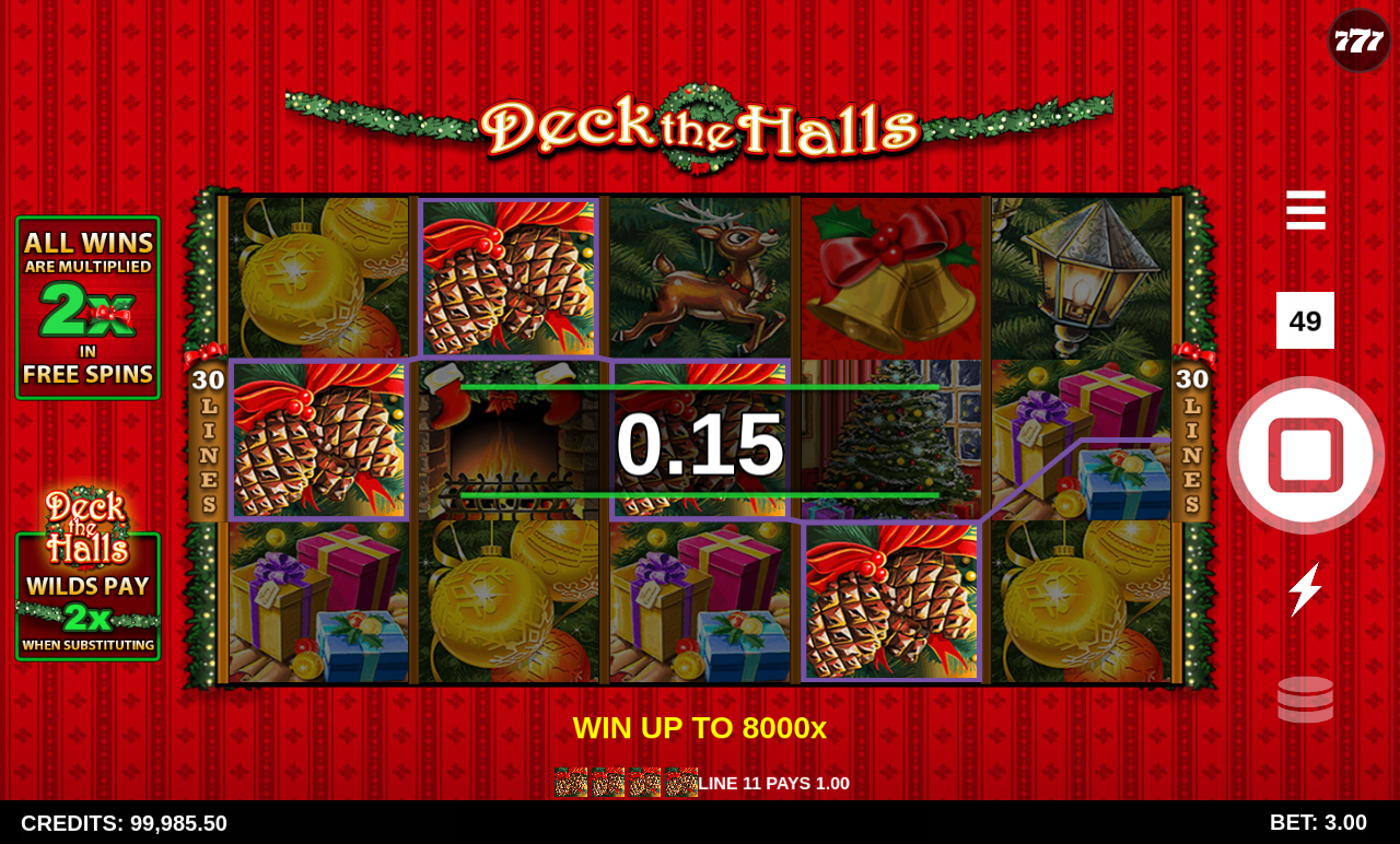 Deck the Halls gameplay