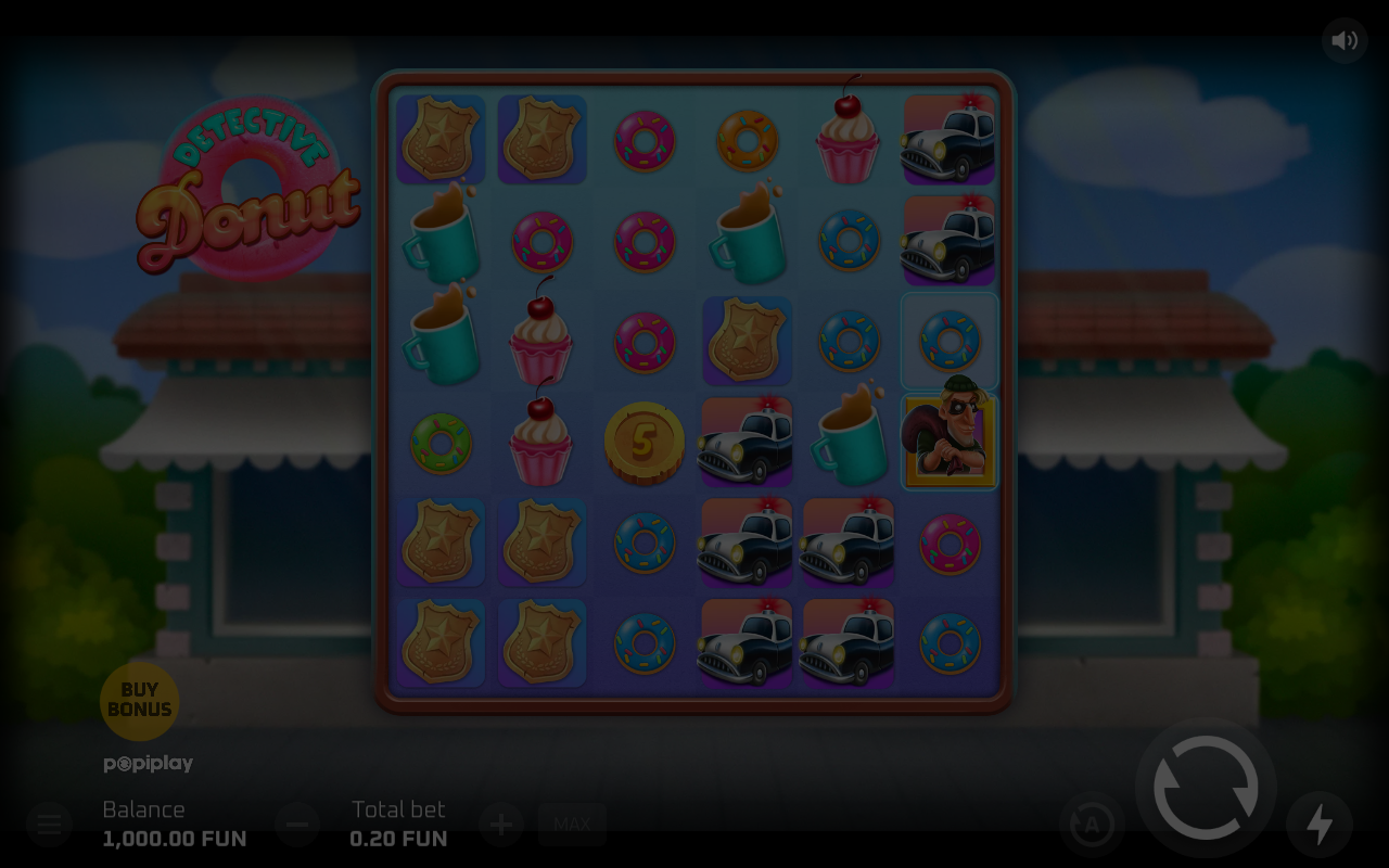 Detective Donut base game