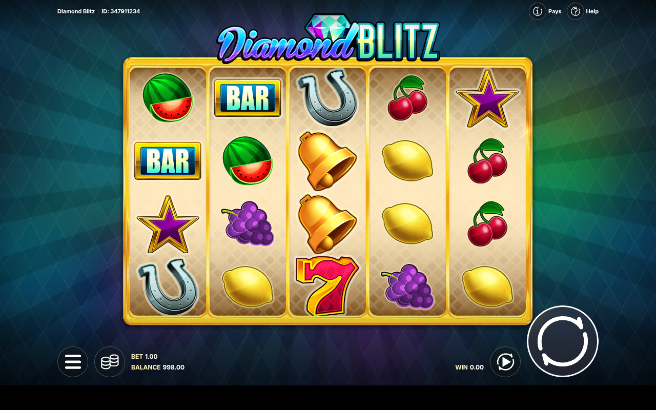 Diamond Blitz gameplay