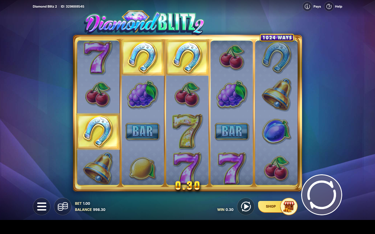 Diamond Blitz 2 gameplay