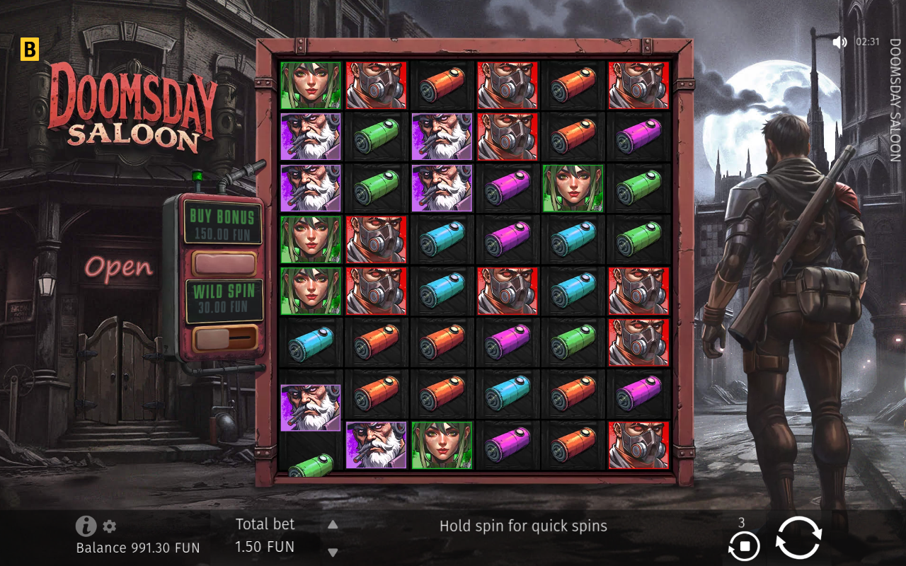 Doomsday Saloon gameplay