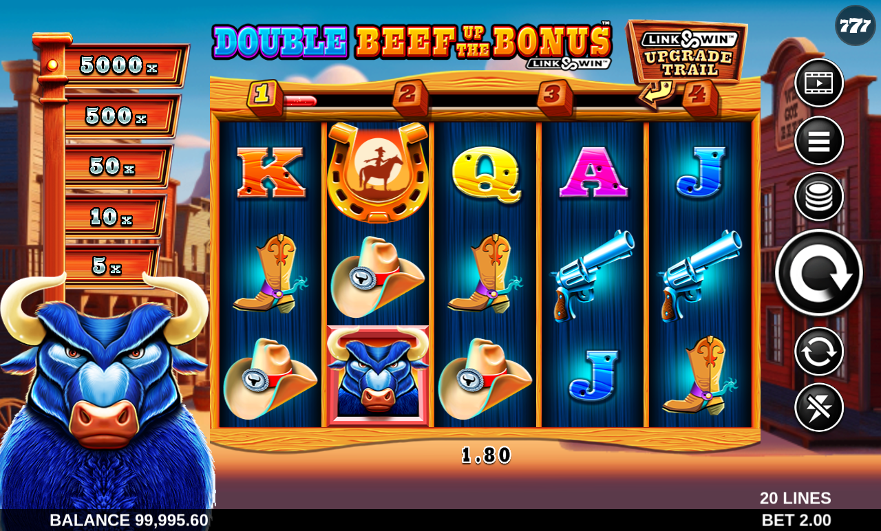 Double Beef Up The Bonus gameplay