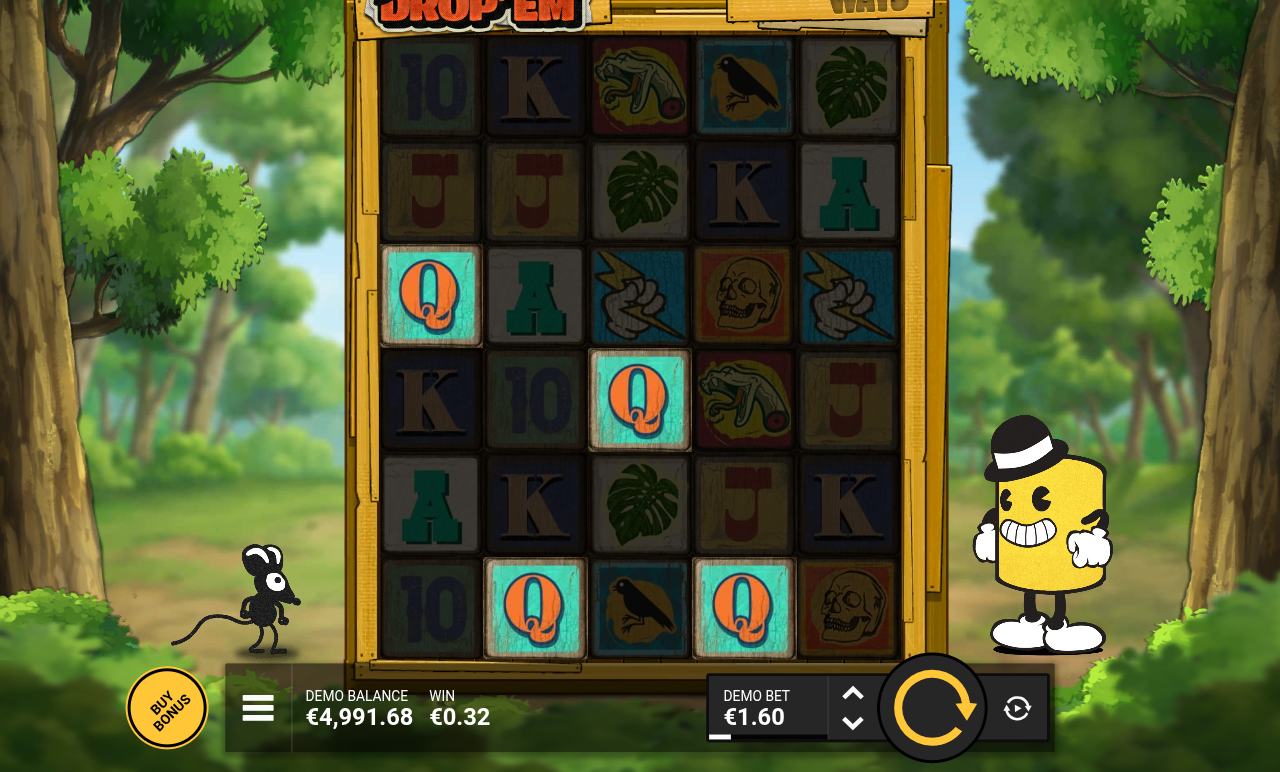 Drop em gameplay
