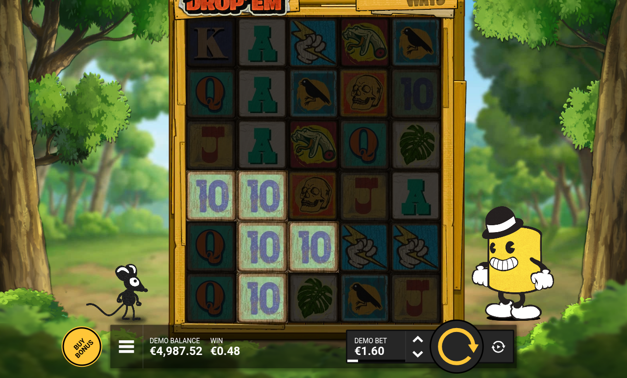 Drop em gameplay
