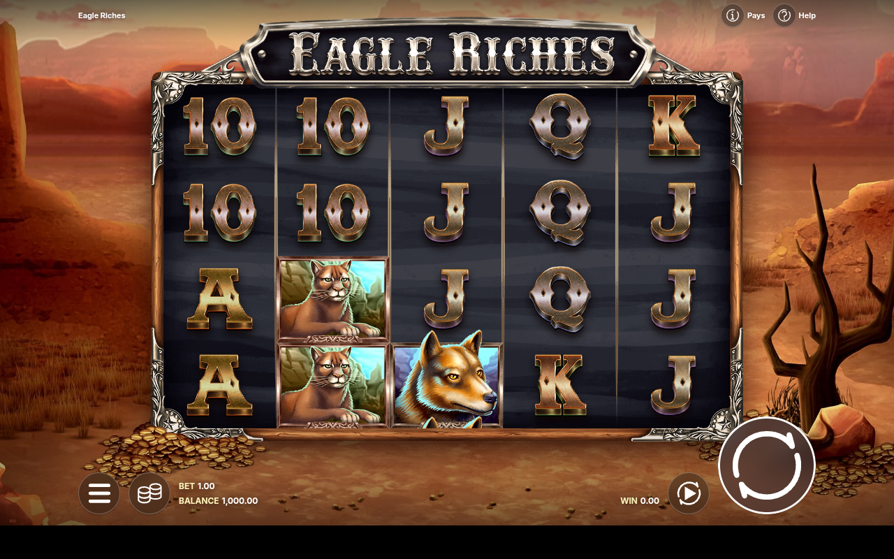 Eagle Riches base game
