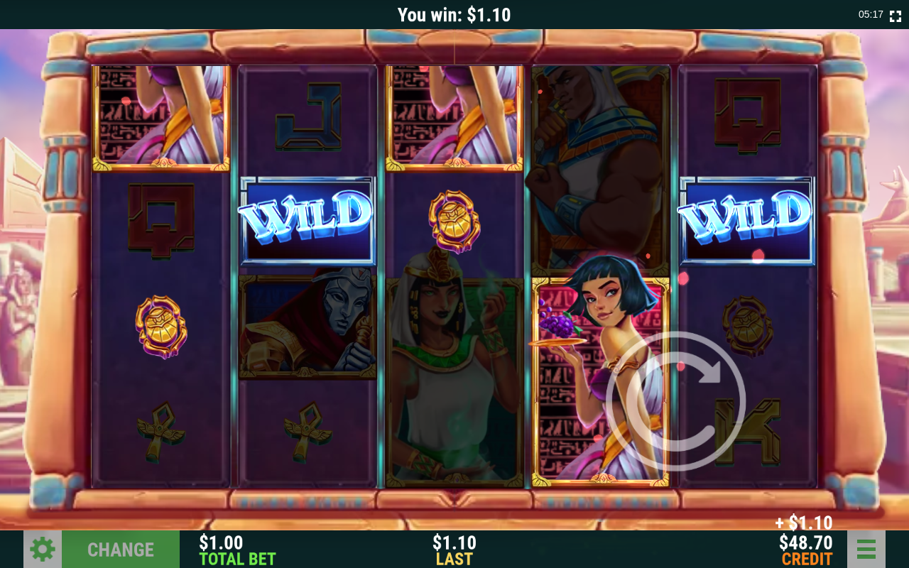 Egyptian Mystery gameplay