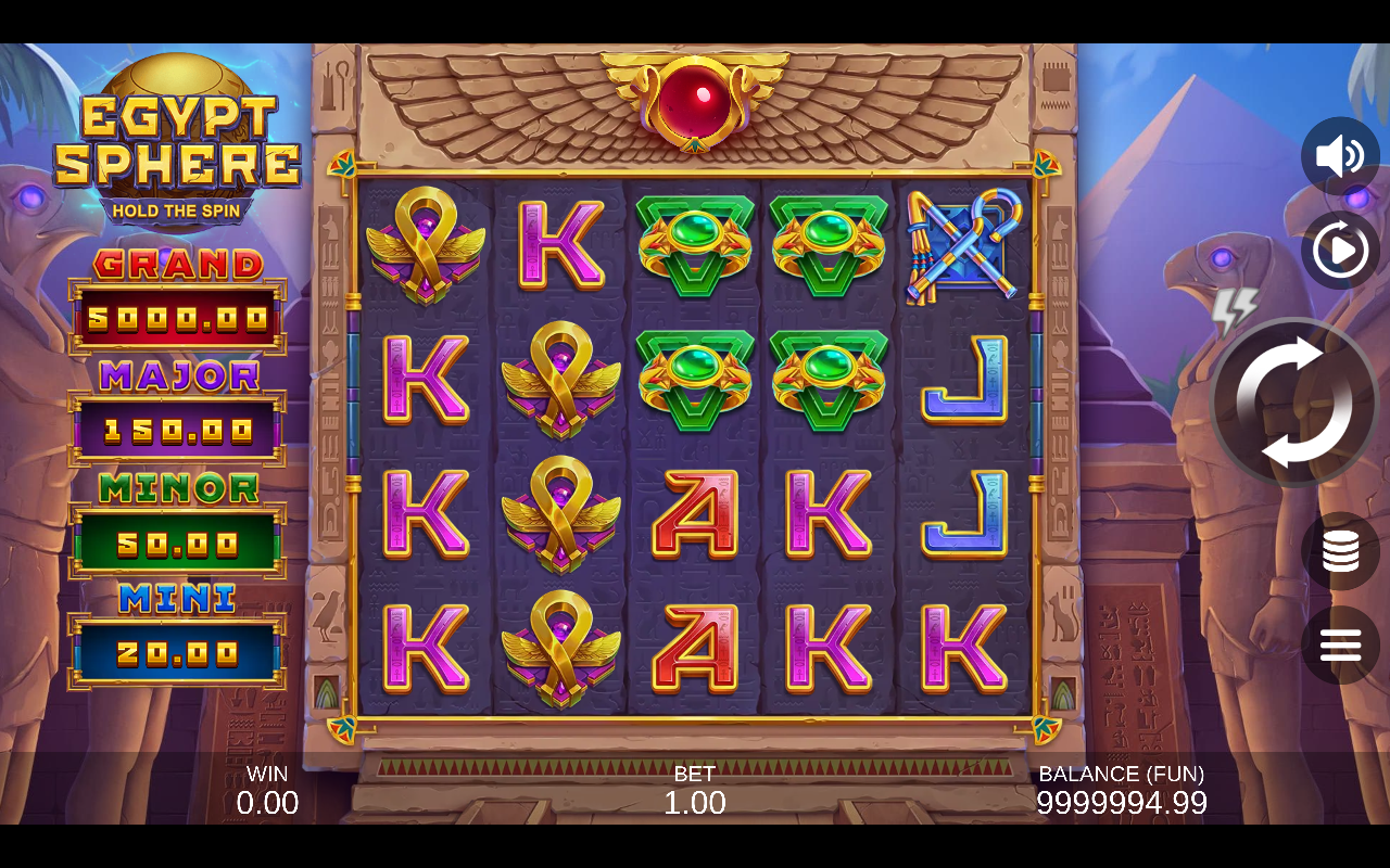Egypt Sphere: Hold The Spin gameplay